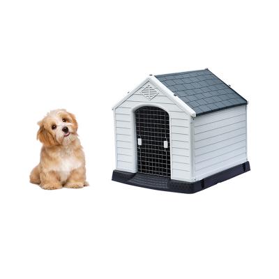 China Breathable plastic shelter for large dogs, made with luxury 600D PVC, waterproof, sturdy, easy to assemble and clean and comfortable XXL doghouse for sale