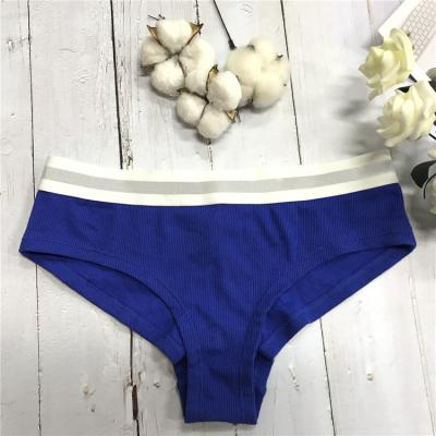 China Designer Soft Freestanding Elastane Cotton Underwear Women Bikini Panties for sale