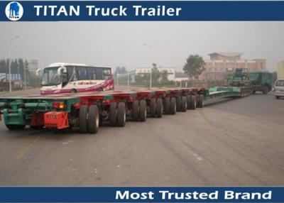 China Overload Transportation 150 Ton Semi Trailer Multi dual axle trailers Hydraulic for sale