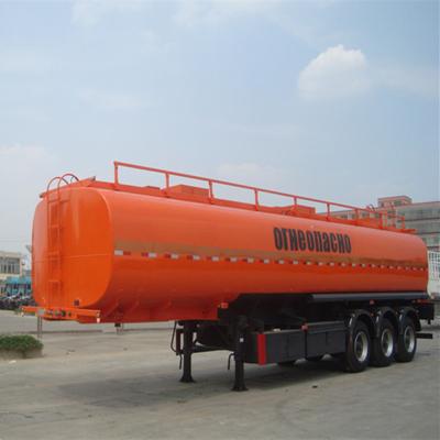 China De tankeraanhangwagen van de TITAANbrandstof, 40m3/60m3-de aanhangwagen van de brandstoftanker, de tankaanhangwagen van de koolstofstaalolie Te koop