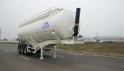 China Titan 3 axle45 tons cement tanker trailer ,3 axle dry powder meterial bulk cement tanker semi trailer for sale