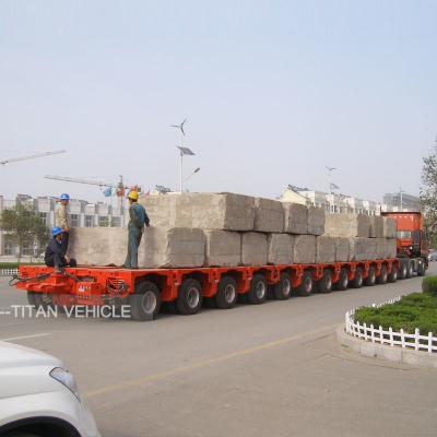 China Hydraulic Multi Axle Modular Trailer for sale