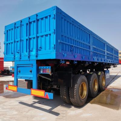 China TITAN Side Tipper Trailer 34 Ton Side Dump Semi Trailer Supplier for Sale in Mauritius zu verkaufen