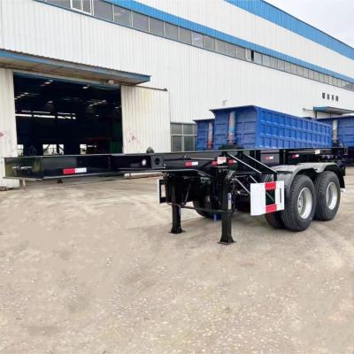 Κίνα TITAN 2023 20/40 Foot Seaport Container Transfer Skeletal Special Semi Trailer for Sale Near Me προς πώληση