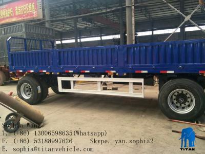 China Drawbar trailer with sidewall | TITAN VEHICLE for sale