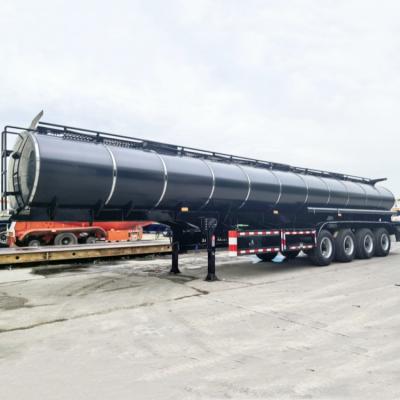 China TITAN 38CBM Liquid Asphalt Tanker Trailers for Sale | Asphalt Tank Trailer à venda