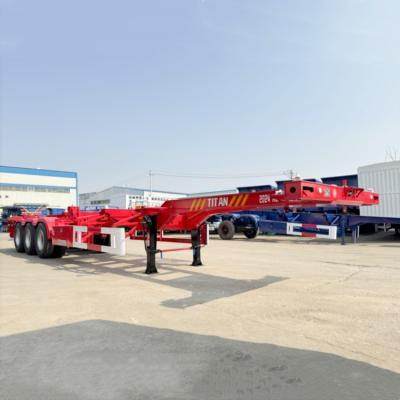 Chine TITAN 3 Axle New 40 Ft Container Chassis for Sale à vendre