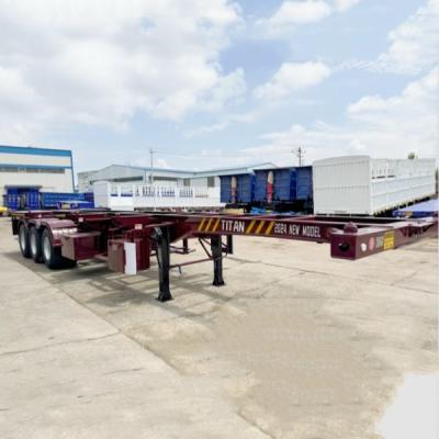 Κίνα TITAN Tri Axle Container Chassis for Sale | 40ft Container Chassis προς πώληση