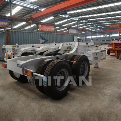 Китай TITAN tandem supelink sketal trailer titan drawbar supeilink truck продается