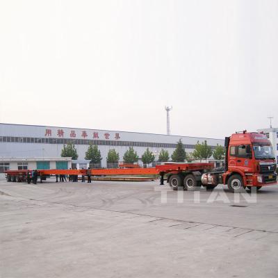 China 48m Wind Blade Carrier Trailer TITAN high quality 48m wind blade carrier trailer for sale Te koop