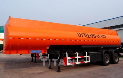 中国 2 axle milk tanker trailer Fuel Tanker Trailer  petroleum trailers for sale 販売のため