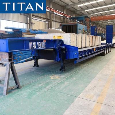 China Lowbed Trailer | Low Loader Trailer for Sale  - TITAN Vehicle for sale