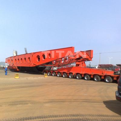 China ​ ​Hydraulic Multi Axle Trailer 200 Ton Bridge Transport Modular Trailer for sale