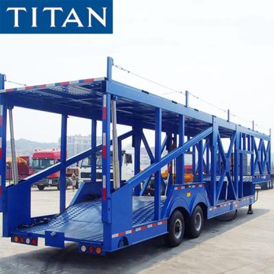 China 5 Car Carrier Hauler Trailer 7/9 Car Transport Trailer for sale à venda