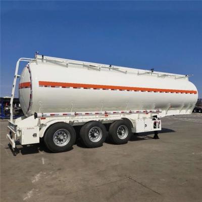 China Tri Axle 45000 Liters Aluminum Tanker Trailer for Sale with Best Price zu verkaufen