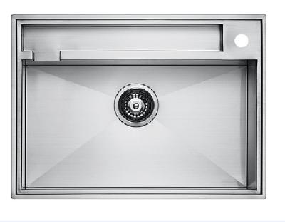 China Without Faucet Single Bowl Stainless Steel Sink EC-22105 for sale