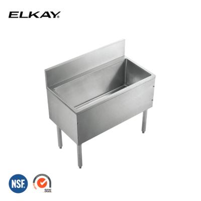 China NSF Stainless Steel Hotel Restaurant Commercial Customized Cafe Under Bar Ice Bin UB-IB36X19X for sale