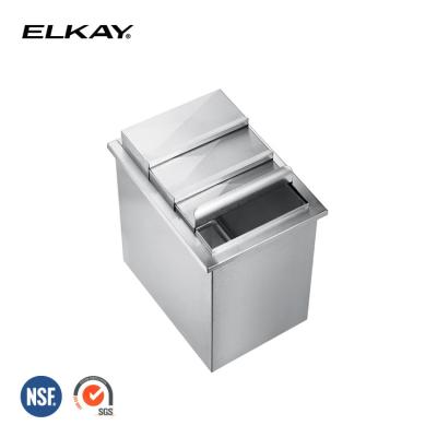 China NSF Commercial Stainless Steel Restaurant Hotel Bar Kitchen Ice Bin CIB3844 for sale