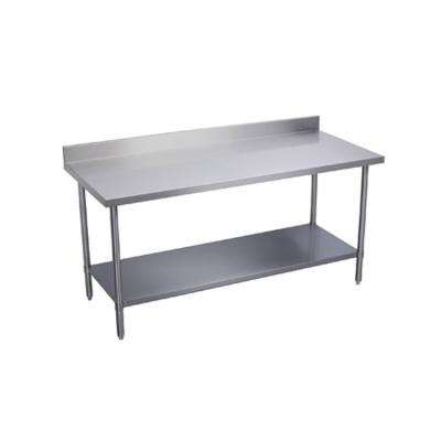 China NSF WTSBGX Commercial Stainless Steel Kitchen Work Table for sale