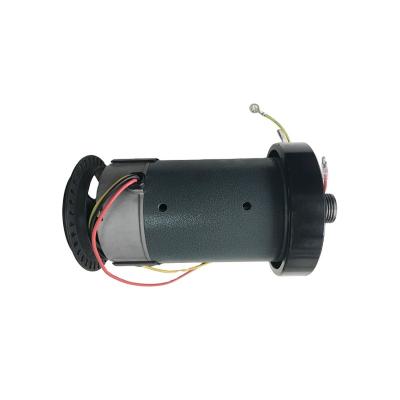 China Micro motor 1hp to 4hp treadmill motor 180v 380v 4000-4800rpm brush dc motor for treadmills with gear driver for sale