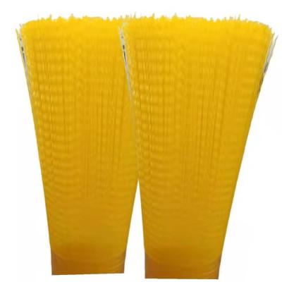 China Outdoor Chinese Factory Wholesale Elastic Recycled Yellow Material 0.45PP Monofilament Hand Broom Brush Yarn for sale