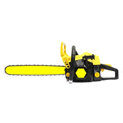 China Top quality gasoline 62cc hand 2-Stroke chainsaw 24inch wood chain&bar chainsaw for sale