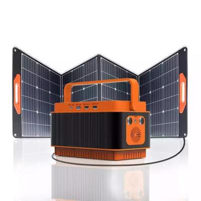 China New Design Portable 5000W Remote Control Bank On Solar Batteries 250W T201 Rechargeable Watt Power Station for sale