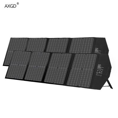 China Brand New Portable Foldable Photovoltaic Pack solar flexible 156.75mmx156.75mm lithium battery solar panel laptop charger solar foldable panel for sale