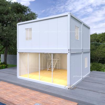 China Modern Office Prefab Storage Flat Pack Prices Living Bolt Homes 20ft Luxury Prefab Container Homes for sale