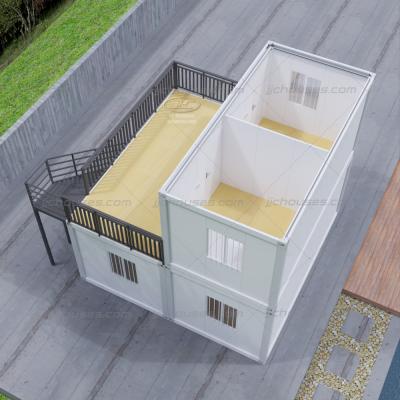 China Modern fabricated portable living steel container house, customized 20ft contain hous and flat pack office container prefab house for sale