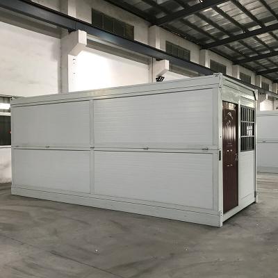 China Office modern folding collapsible house, storag foldible contain prefab collapsible house, fold foldable collapsible house for sale