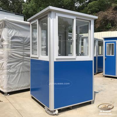 China Modern Mini Booth Promotion Security Guard Mail Security House, Mobile Prefab Mall Photo Booth Display Food Sentry Kiosk for sale