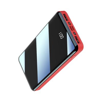 China Portable Innovative LED Display 10000mAh Wireless Fast Charge 15w Power Bank With Digital Screen for sale