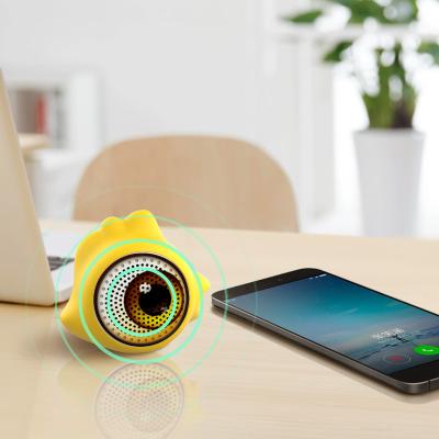 China Mini Hot Sale Cell Phone Mini External Cartoon Chicken Blue-tooth Speaker For Mobile Phone for sale