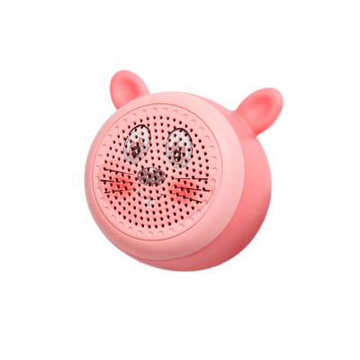 China Phone Function Rabbit Animal Shaped Sports Music Speaker Mobile Phone Outdoor Wireless Microphone Mini Gaming for sale