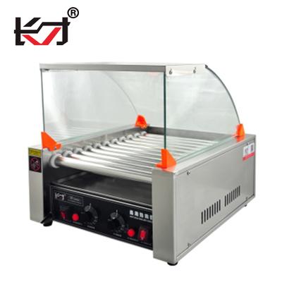 China HD-11 Hotels Kitchen Equipment Appliances Convenient Store 11 Rollers Grill Sausage Making Maker Cooker Commercial Sourcing Equipment for sale