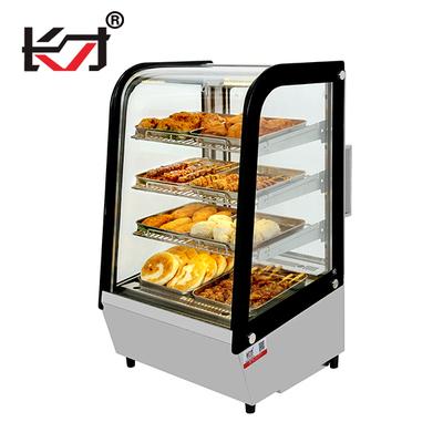 China COMPRESSOR FTC-90 Commercial Sandwich Cake Showcase Glass Cabinet Door Good Deli Display for sale