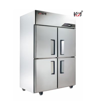 China Economic QBC1.0L4E COMPRESSOR Refrigerator Freezer Way Temperature Control Stainless Steel Single Door for sale