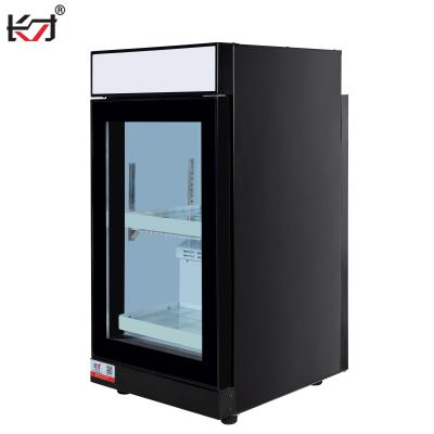 China SC68AW COMPRESSOR Two Temperature Control Display Cabinet Refrigerator Showcase Heater for sale