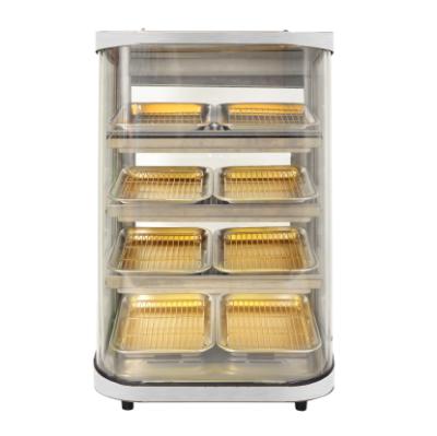 China Keeping Hot Supplies DZCF-4F/8P Food Restaurant Food And Beverage Warmer Display for sale