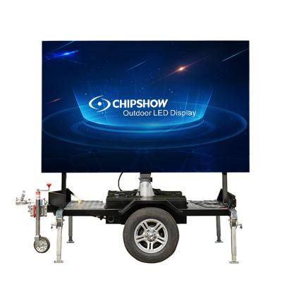 China Adervertising P6 outdoor full color led display led mobile advertising trucks for sale for sale