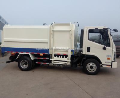 China New Automatic Garbage Truck Side Lifting Garbage Truck Special Ruvii Brand For Sale 1875 Kg for sale