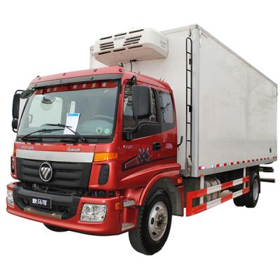 China 1.5 Ton Mini Refrigerator Food Trailer Truck Meat Transport Cooling Freezer Truck 0~-15 for sale