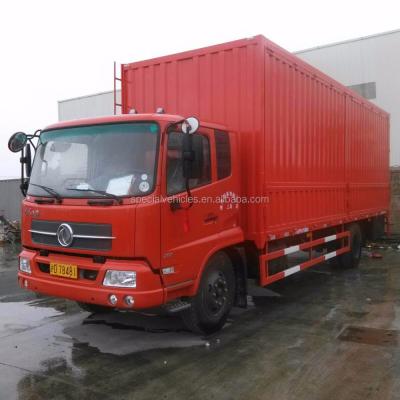 China Corrugated Iron Sheet Forland 6.6 Meter Long Type Van Trucks 160HP Heavy Duty Diesel Truck 8 Ton Cargo Van Cargo Van for sale