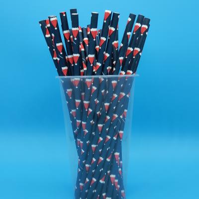 China Biodegradable Hot Sale Packaging Paper Straw Biodegradable Eco Friendly Customize Disposable Food Grade Paper Straw for sale