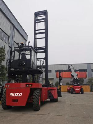 China Logistik Yard 9000kg 9t leerer Container-Handler für die reibungslose Handhabung von 45000kgs Ladekapazität zu verkaufen