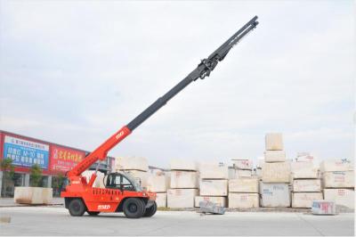 China 12t het schieten van Boom Crane Handler Telehandler Telescopic Forklift Te koop