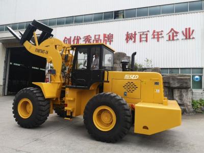 China Flammenfeste Front End Loader With Steel-Spulen-Gabel des Gabelstapler-18T zu verkaufen