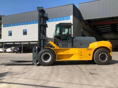 Κίνα Forklift ανελκυστήρων μηχανών Weichai βαρύ εμπορευματοκιβώτιο που χειρίζεται το πορτοκαλί κίτρινο χρώμα προς πώληση