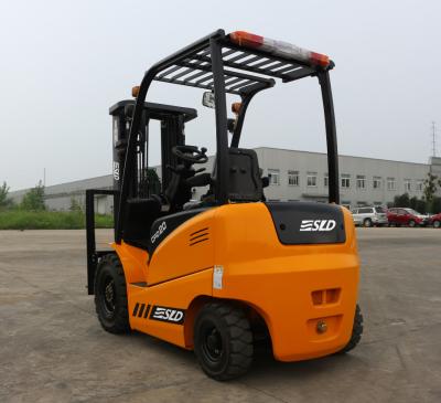 China Industrielle Last Mini Electric Forklifts 2000kgs mit Luftreifen zu verkaufen